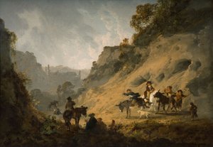 Sigøynere med et røvras, 1792