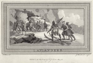 Laplandere av Julius Caesar Ibbetson