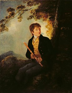 Portrett av kunstnerens sønn, J.C. Ibbetson Jnr. av Julius Caesar Ibbetson