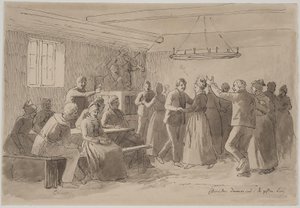 "Bruden danser inn i de giftes rekker"