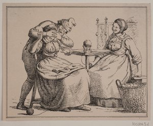 Illustrasjon for bilder og vers av Julius Exner og Christian Winther