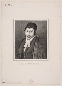 Rabbiner I.N. Mannheimer av Julius Friedlænder