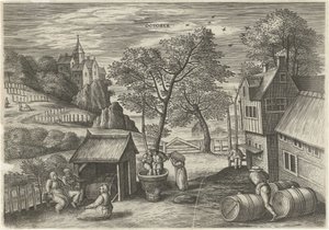 oktober oktober (tittel på objekt) De tolv månedene (serietittel)