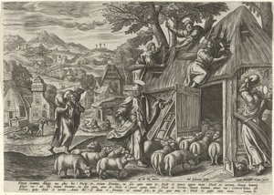 Peter som en god hyrde Lignelse om den gode hyrde (serietittel)