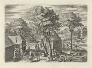 september (tittel på objekt) De tolv månedene (serietittel) av Julius Goltzius