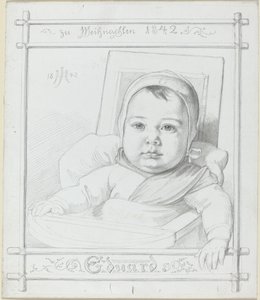 Eduard, kunstnerens spedbarnssønn av Julius Hubner