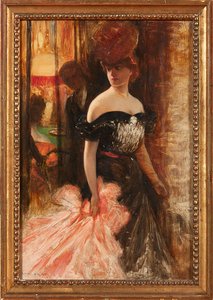 No More Play (olje om bord) av Julius Leblanc Stewart