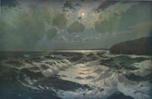 The Reef, St Ives Bay, Cornwall, slutten av 1800-begynnelsen av det 20. århundre, ca 1930. av Julius Olsson