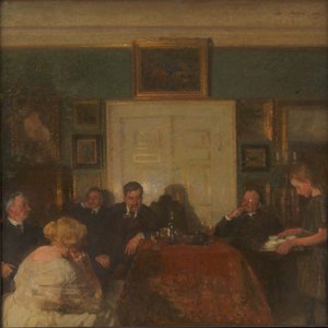 En fest i kunstnerens hjem