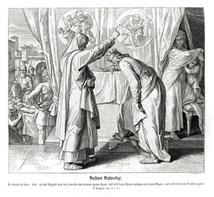 David condemns David, 2 Samuel av Julius Schnorr von Carolsfeld