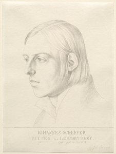 Johann Evangelist Scheffer von Leonhardshoff av Julius Schnorr von Carolsfeld