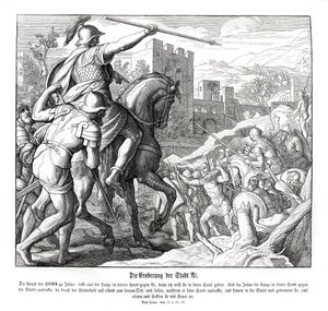 Joshua tar byen Ai, Joshua av Julius Schnorr von Carolsfeld