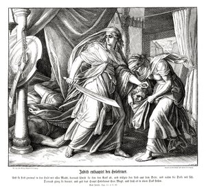 Judith halshugger Holofernes, Judiths bok av Julius Schnorr von Carolsfeld