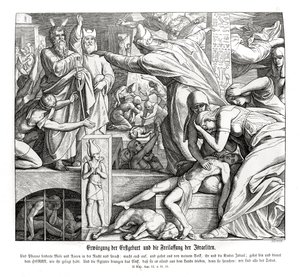 Påske, Exodus av Julius Schnorr von Carolsfeld