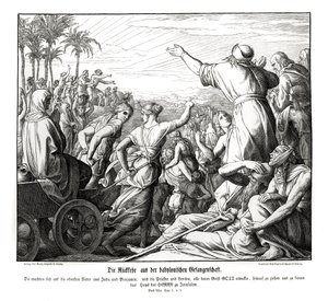 Return from Babylon, Ezra av Julius Schnorr von Carolsfeld