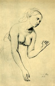 Halvnaken kvinne, 1821, 1943.