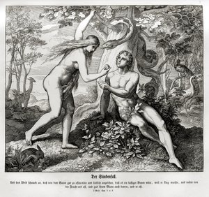 Syndefallet, 1. Mosebok av Julius Schnorr von Carolsfeld