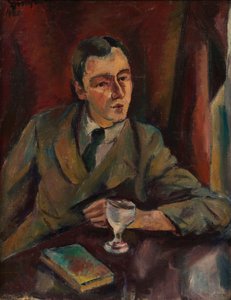 Portrett av en mann av Julius Zimpel jun.
