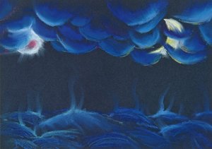 Skapelse Sol og Måne av Jung Sook Nam