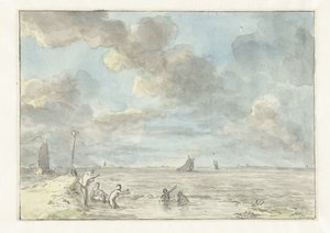 De Baak, en badeby ved IJ av Jurriaan Andriessen