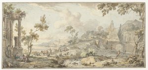 Ontwerp voor een kamerbeschildering met zuidelijk kustlandschap en piramide   1389635   no       norwegian Successfully Translated  Original: Portrait of a Man Translat: Portrait of a Man 1316721 no norwegian Successfully Translated Original: The Actors Ic av Jurriaan Andriessen