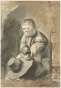 sittende mann