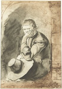 sittende mann