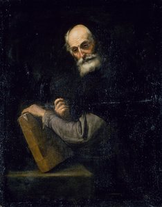 A Philosopher, ca. 1640 (olje på lerret) av Jusepe de Ribera
