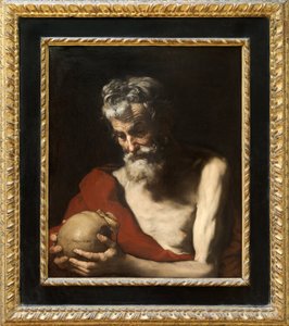 Saint Jerome (olje på lerret) av Jusepe de Ribera