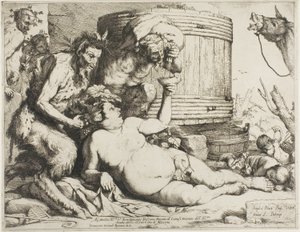 Drunken Silenus av Jusepe de Ribera