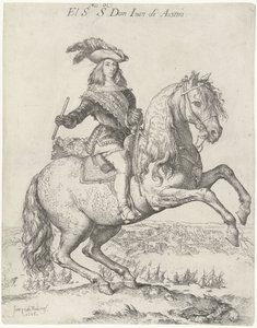 Ridesportrett av Don Juan av Østerrike El S.mo S. eller Don Juan de Austria (tittel på objekt) av Jusepe de Ribera