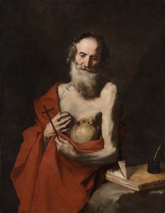 Den hellige Jerome av Jusepe de Ribera