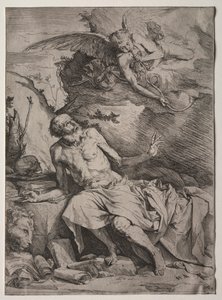 Den hellige Jerome. av Jusepe de Ribera