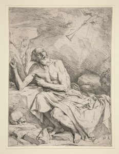 St. Jerome av Jusepe de Ribera