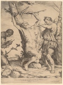 Martyrdommen til Saint Bartholomew av Jusepe de Ribera