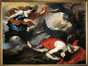 Venus og Adonis (olje på lerret) av Jusepe de Ribera