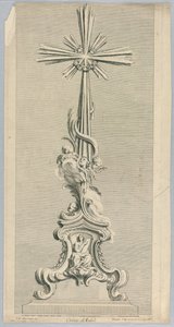 Design for et alterkors av Juste Aurèle Meissonnier