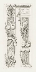 Design av Fragments of the Border av Juste Aurèle Meissonnier