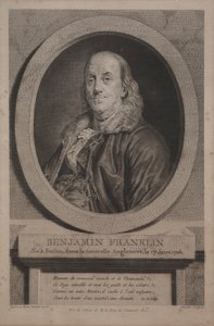 Benjamin Franklin av Justus Chevillet