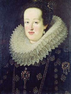 Portrett av Eleonora av Gonzaga Mantua (1598-1655) 1622-55