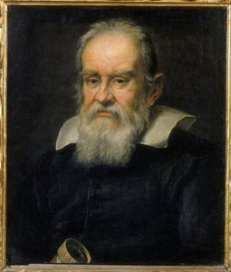 Portrett av Galileo Galilei dit Galilee, italiensk astronom