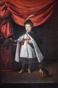 Portrett av Leopoldo de Medici som ung gutt av Justus Sustermans