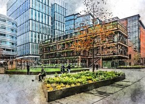 Moderne bypark av Justyna Jaszke