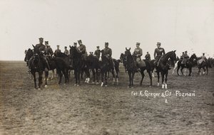 Album Jack Bosio - War Campaign 1917-1920: Militært oppdrag i Polen (Warszawa - Posen) mars-april 1919, et hestebatteri i Posen (Poznan), 03-041919 av K. Greger