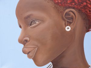 Brown Introspection, 2007 (olje og akryl på lerret)