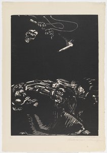 "Sult" av Käthe Kollwitz