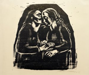 K. Kollwitz, Maria og Elisabeth III av Käthe Kollwitz
