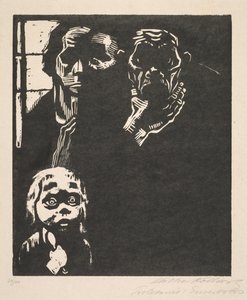 Proletariat: nr. 1 uten arbeid av Käthe Kollwitz