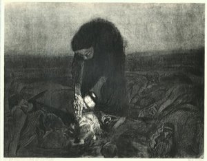 Slagmarken av Käthe Kollwitz