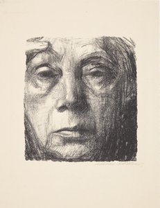 Selvportrett av Käthe Kollwitz